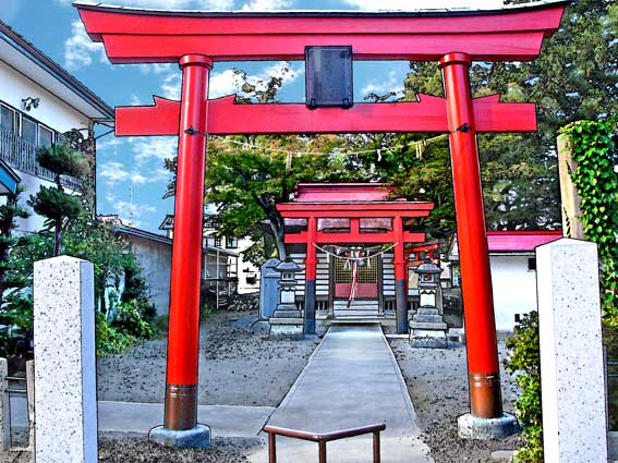 開運稲荷神社 イラスト僕の情景 懐かし僕の情景 楽天ブログ