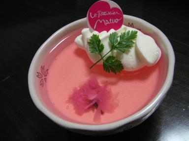 マリンさくらプリン