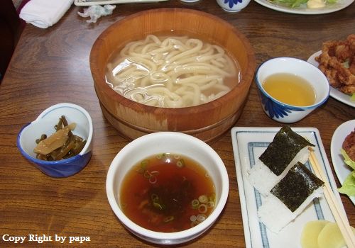 たらいうどん