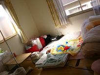 入院してた部屋