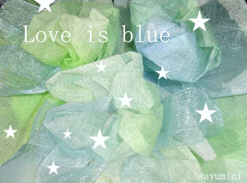 Love is blue