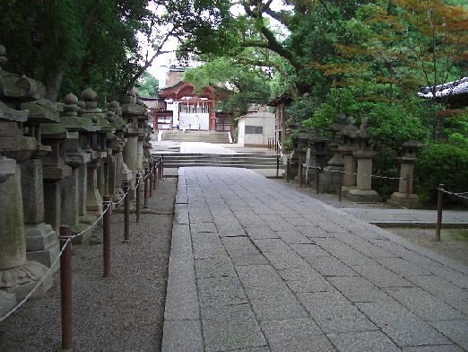 石清水八幡 参道