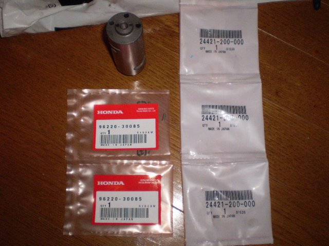 4速リターンドラム、ピン