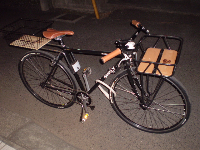 3人乗り自転車 前かご 形