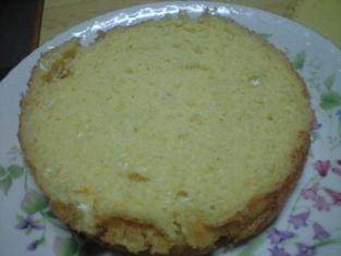 バター無しの方、粉がダマになって残ってる～(￣○￣;)