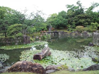 二の丸御殿の庭園