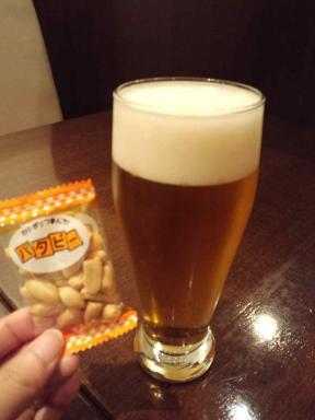 ビールのサービスあり！