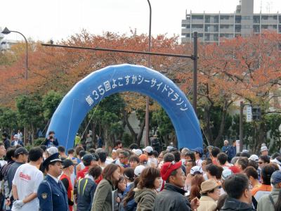 ハーフのスタート地点