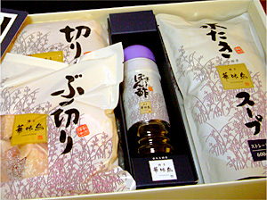博多華味鳥の水たきセット　中身