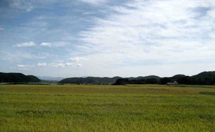 のどかな田園風景　日本ですねぇ～