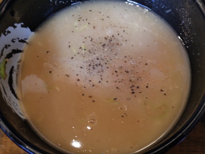 たいふう2号＠京成大久保　豚つけSOBA（200g）680円13.JPG