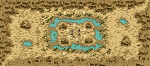 デフヒルズ　砂漠の遺跡