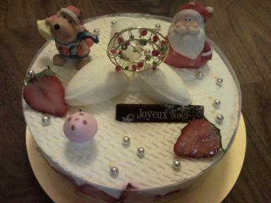 クリスマスケーキ：2009-12-24