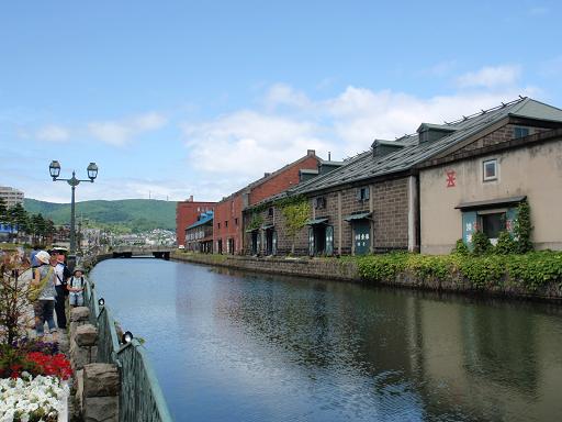小樽運河と倉庫群