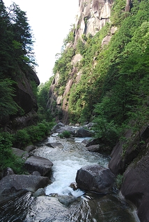 富士川の支流、荒川