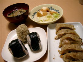 8月3日の夕食