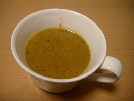 春野菜のポタージュ？