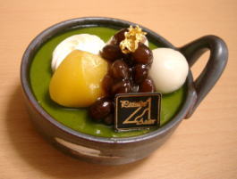 白玉抹茶ムース