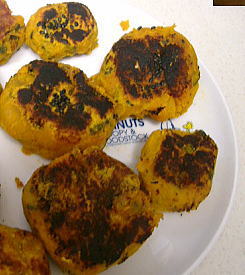 かぼちゃネギ味噌おやき