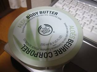 BODY SHOPのアロエクリーム