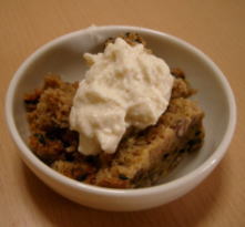 小豆パウンドwith豆腐クリーム