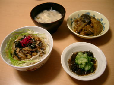 10月17日の晩御飯