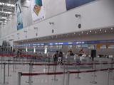 釜山国際空港出発待ち