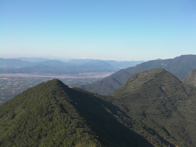 朝日山～青山方面