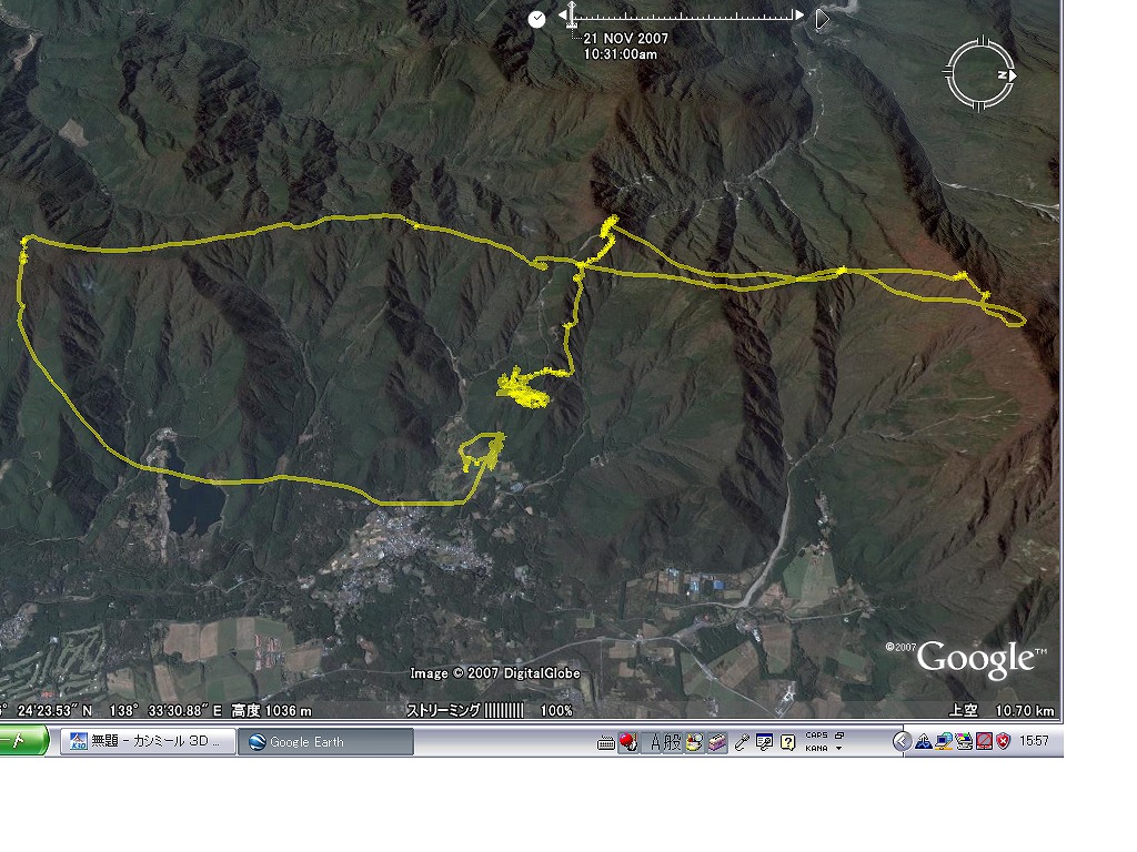 １１月２１日フライトログ