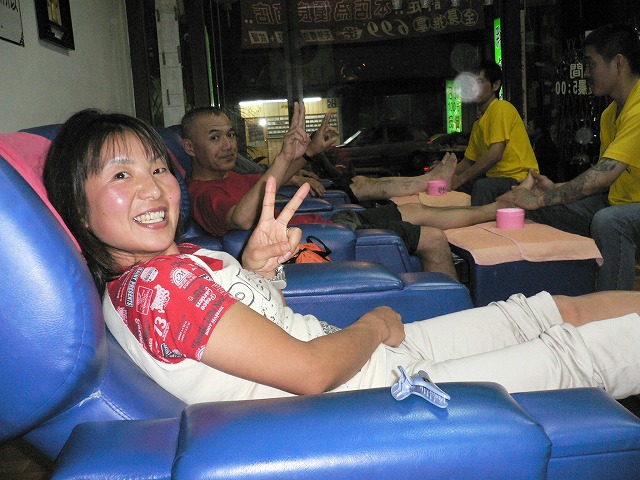 M姐足裏マッサージ