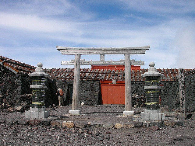 頂上の浅間大社（富士宮）
