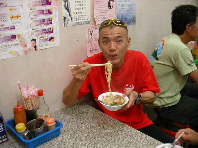 朝食の麺