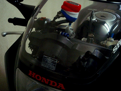 スクリーンも磨いて
