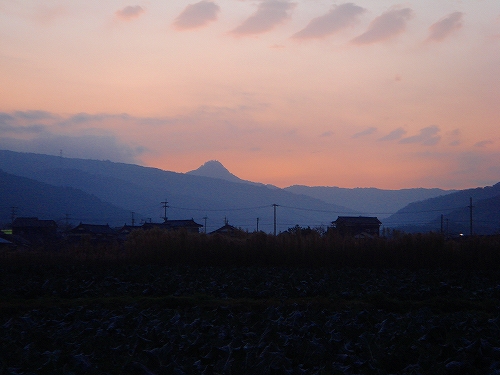 田舎のゆうやけ
