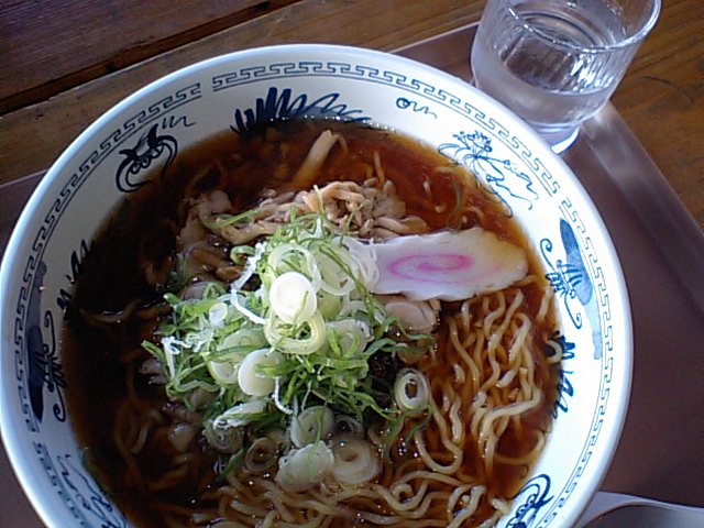 きのこラーメン