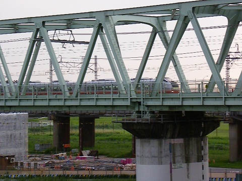 取手市　利根川橋梁