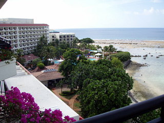 テラスに出ると1