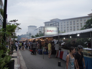 マーケットの様子