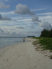 マニャガハ島が見えてきました