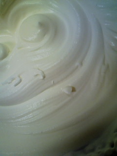 生クリーム完成♪