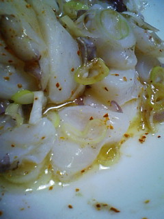 タコのピリ辛マリネ