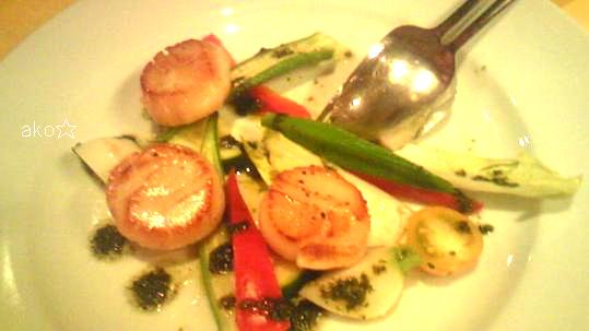 帆立が甘くて絶品♪