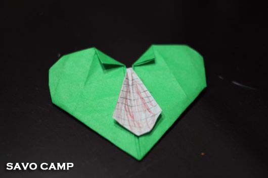 ネクタイハート