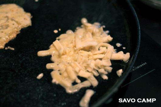 カリカリ焼きチーズ