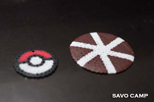 アイロンビーズでスノーピーク