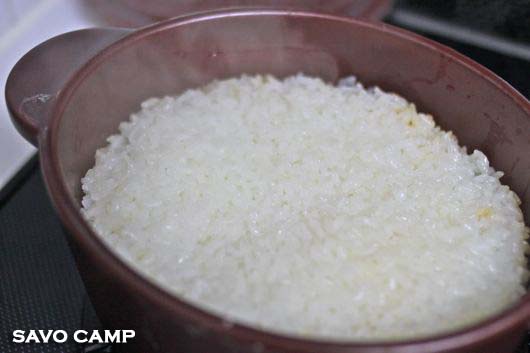 ガスコンロで炊飯２