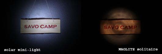 ソーラーミニライトvsソリテール