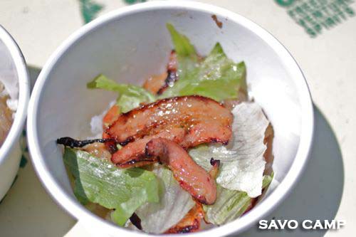 帯広風豚丼(サラダ)