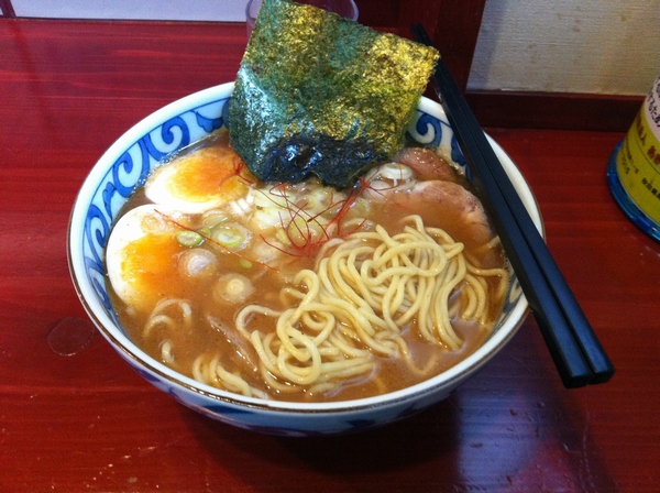 麺屋 十郎兵衛　特製塩らーめん　麺の具合