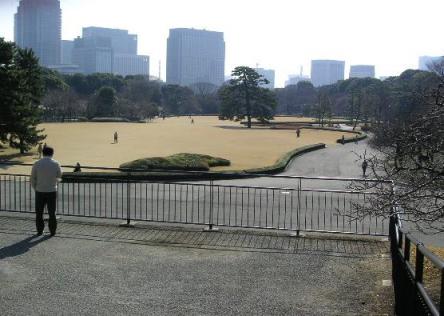 皇居東御苑天守閣